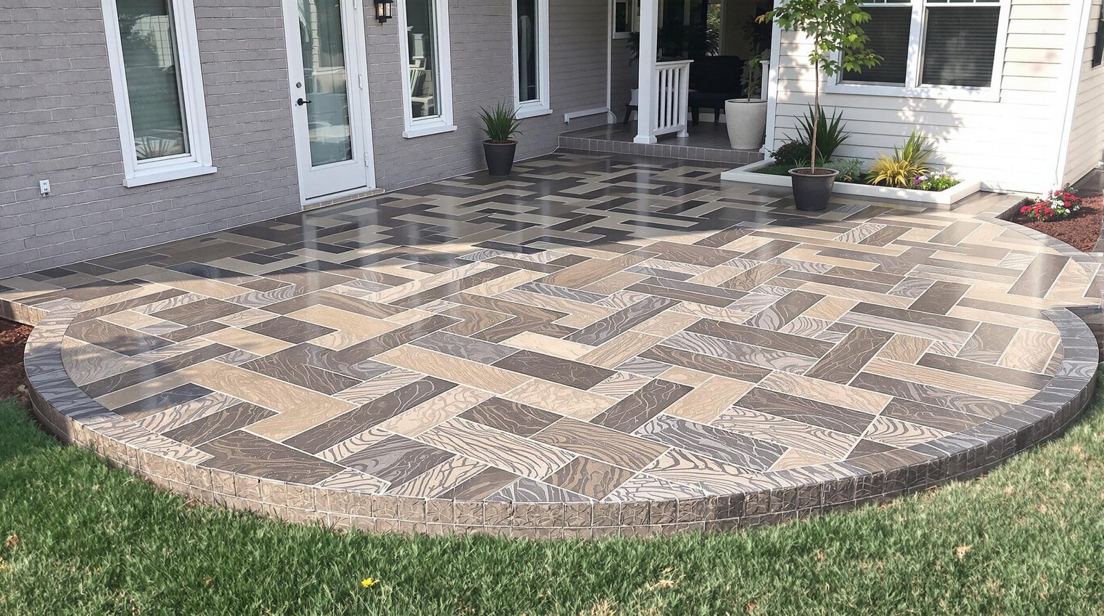 Custom Stamped Concrete