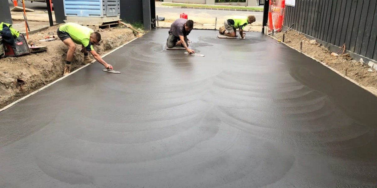 concrete driveways